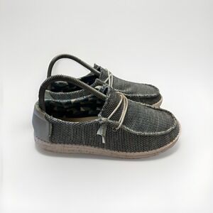 Hey Dude Wendy Sox Ice Grey Lightweight Casual Comfortable Slip On Womens Sz 8